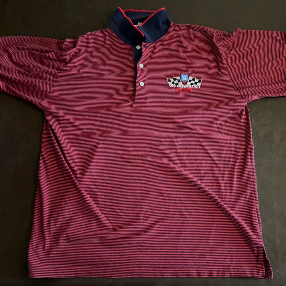 Men’s polo racing collared shirt